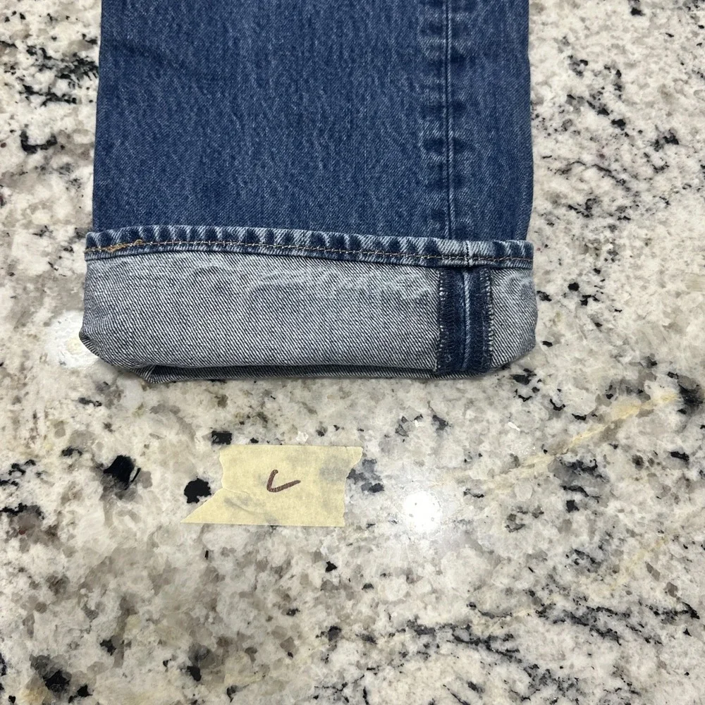 Retro Levi's 501 Jeans Mens Size 36x34 (36x33.5)‎ Blue Original Straight Denim